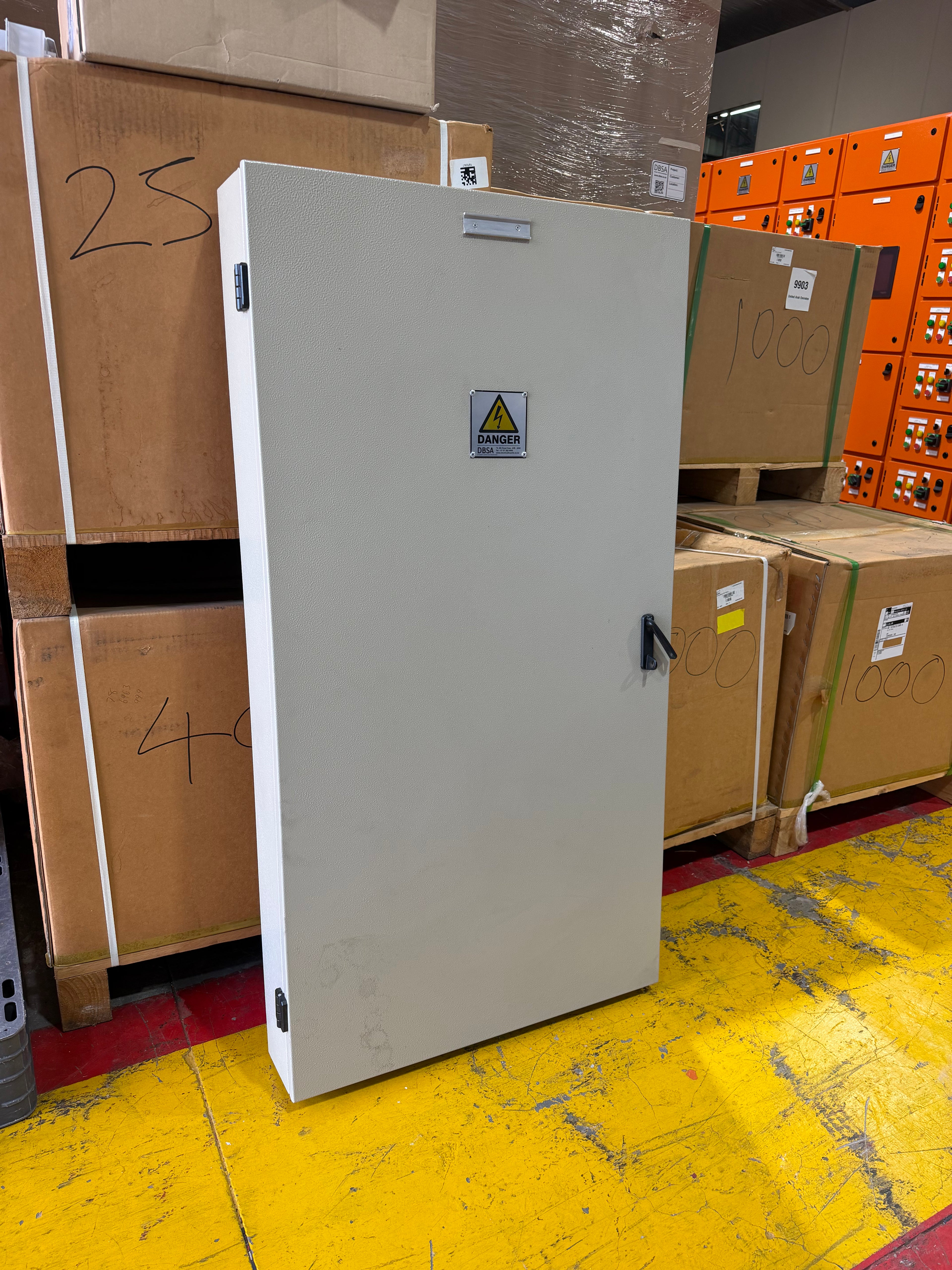 Surface Mounted Distribution Board – 144 WAY (1250mm H x 665mm W x 150mm D)