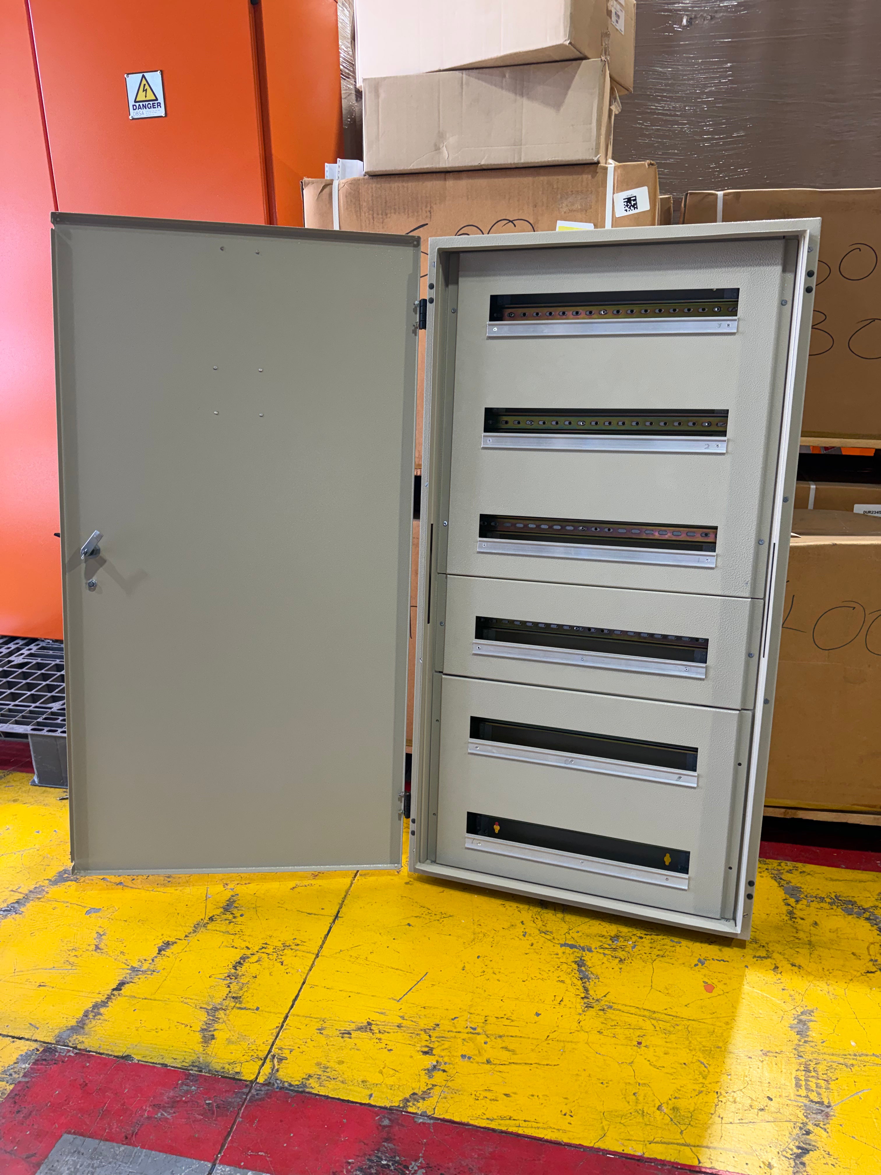 Surface Mounted Distribution Board – 144 WAY (1250mm H x 665mm W x 150mm D)