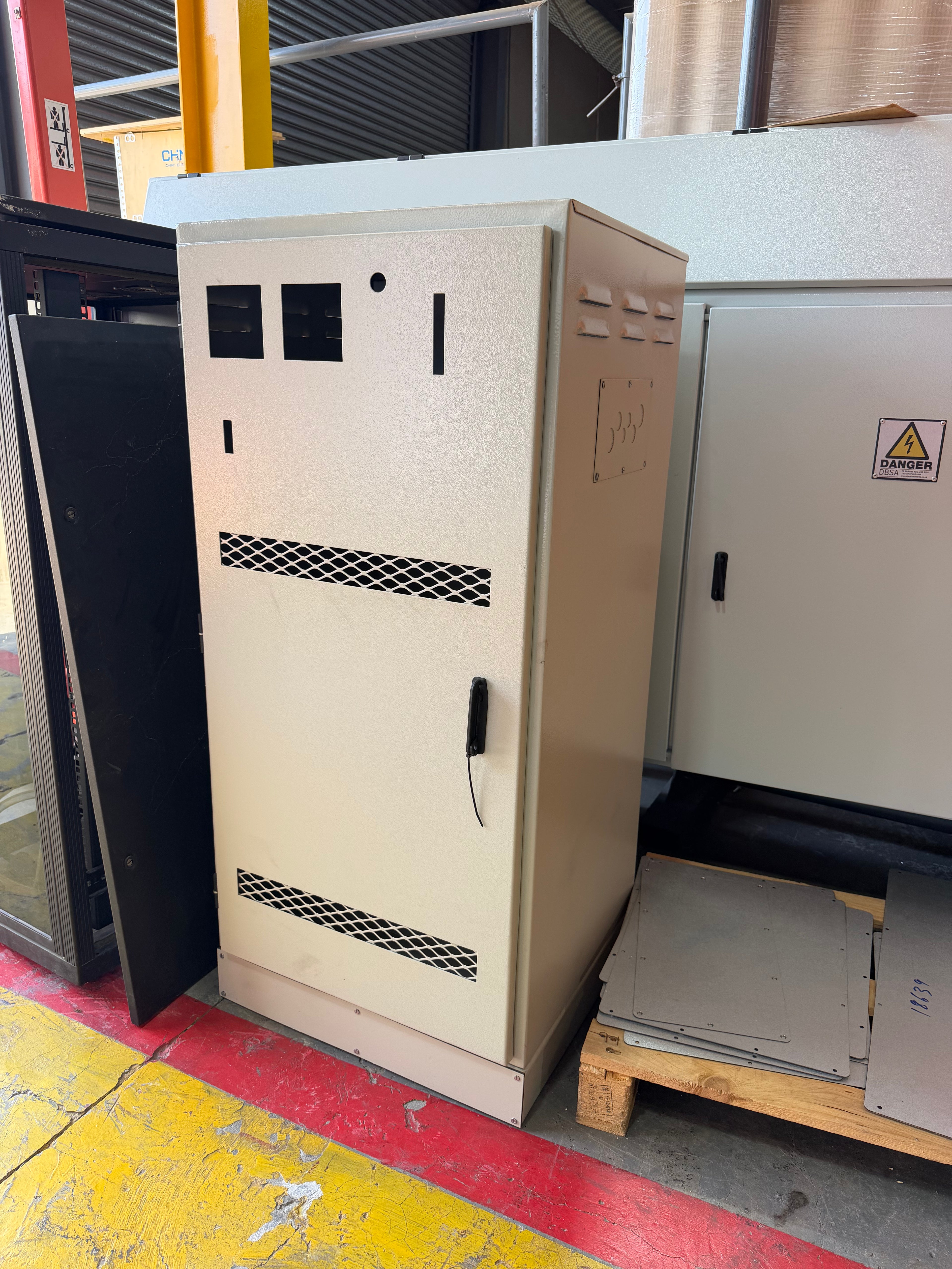 DC Battery Charger Cabinet (1260mm H x 580mm W x 540mm D)