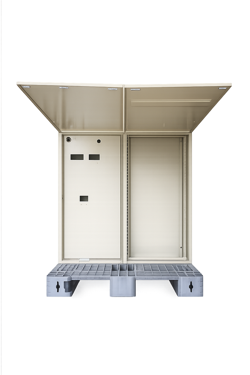 Surface Mounted CP6 Meter box – IP65 Weatherproof (1200mm H x 1200mm W x 250mm D)