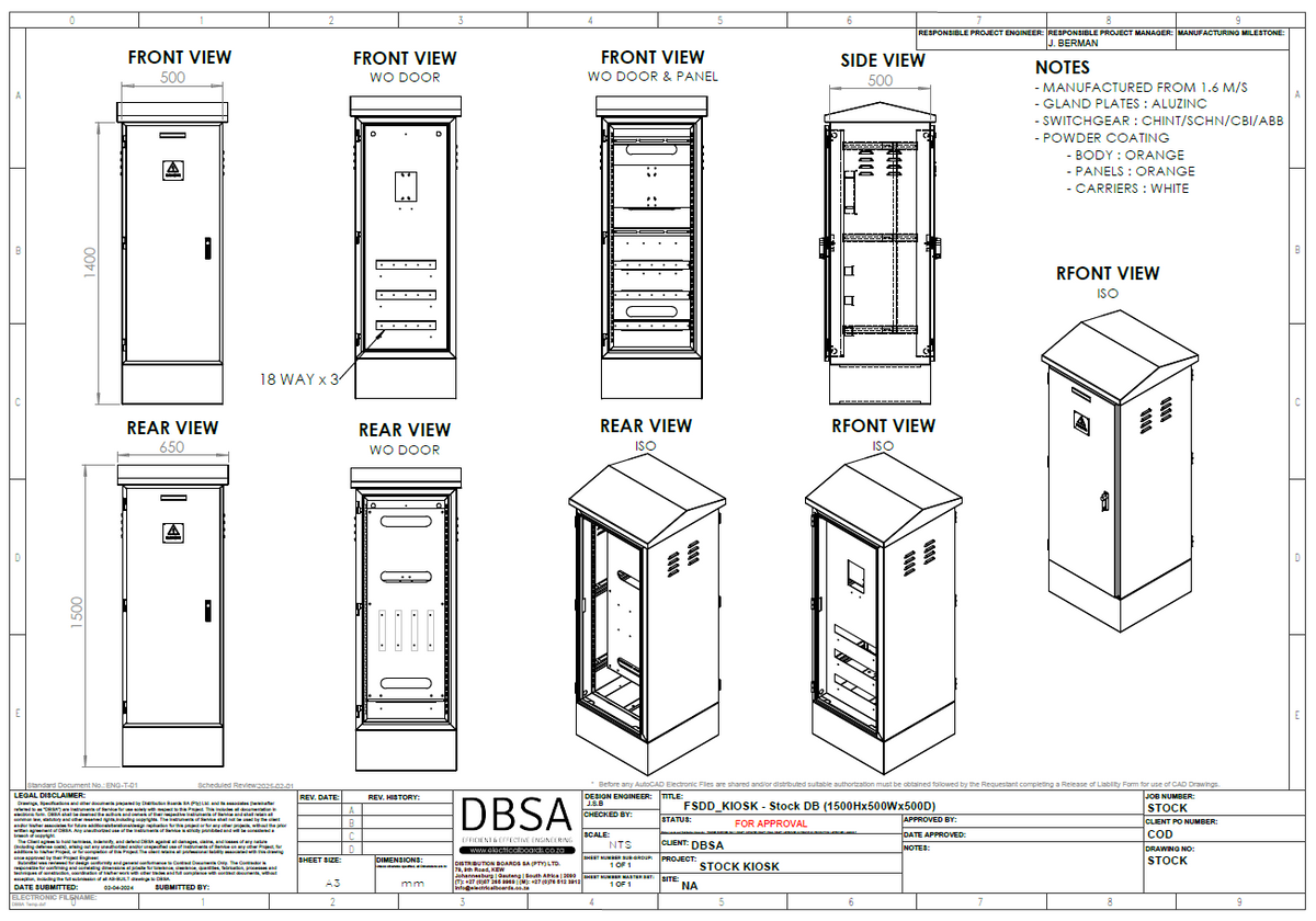 Electrical Distribution Boards & Enclosures - DBSA Store – DBSA.STORE